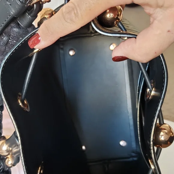 Sophia Webster Black Butterfly Leather Handbag - Picture 4 of 10